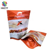 Custom Printed Stand Up Aluminum Foil Food Packaging Pouch with Zipper for Snack