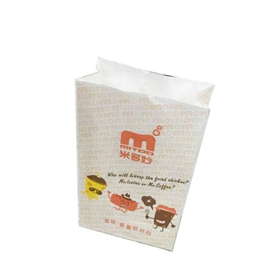 Hamburger bag / fast food paper packaging bag / paper bags for food