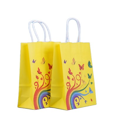 paper  manufacturer make shopping bag and gift bag with custom paper bag printed and Customized Size