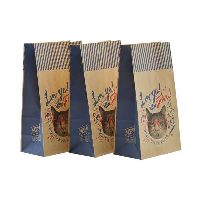 Chinese Supplier Recycle  take away burger snack food paper bag