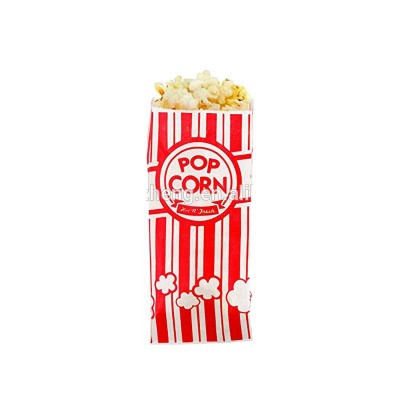 new products food grade 60gsm small kraft popcorn bag with printed logo