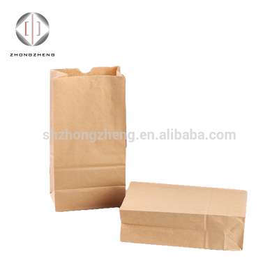 cheap wholesale recycled paper bags for food bread  packaging