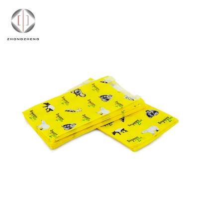 High quality eco-friendly biodegradable pie wrapper greaseproof paper bag