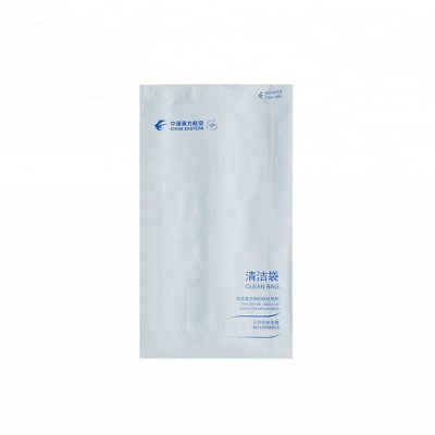 eco-friendly custom dimension 15g lamination and 60g white craft paper air sick bag for airline company