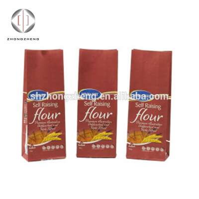 China factory price and high quality custom retail wheat flour paper bag