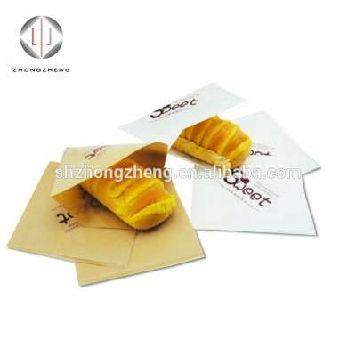 China suppliers raw materials of paper bag/L shape oil food packaging bag