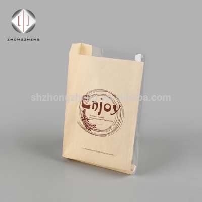 2018 new arrival food grade packaging flour sugar bread paper bag sealing for sale