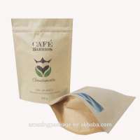 wax coated paper bag food foil lined paper food packaging bag