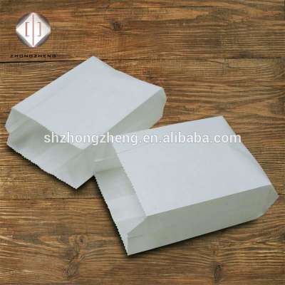 economic 6x6 PE laminated fries bread and sandwich paper bag without logo printing