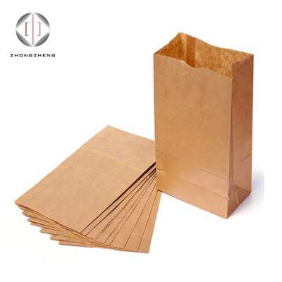 cheap wholesale brown Kraft Paper Small Gift Bags food Sandwich Bread Bags Party Wedding Favour