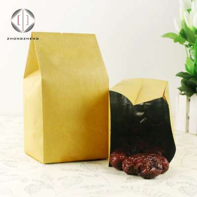 take out restaurant fast food packaging greaseproof brown paper bag