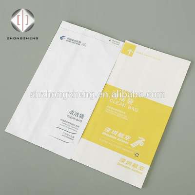 factory direct selling pe coated air sickness paper bag with your own logo