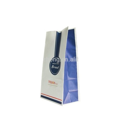 new products kraft paper bags lined aluminum foil for fried food hot food snack food packaging