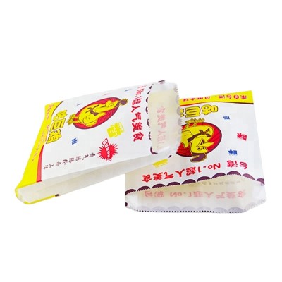 heat sealed 80gsm paper wrap reusable snack sandwich bag laminated bag